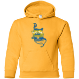 Sweatshirts Gold / YS Aladdin Silhouette Youth Hoodie