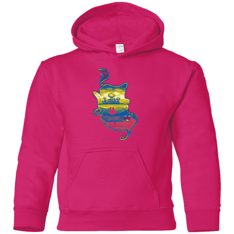 Sweatshirts Heliconia / YS Aladdin Silhouette Youth Hoodie