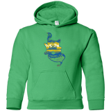 Sweatshirts Irish Green / YS Aladdin Silhouette Youth Hoodie