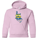 Sweatshirts Light Pink / YS Aladdin Silhouette Youth Hoodie