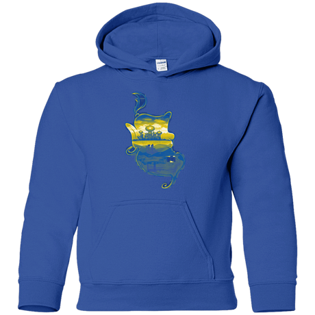 Sweatshirts Royal / YS Aladdin Silhouette Youth Hoodie