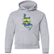 Sweatshirts Sport Grey / YS Aladdin Silhouette Youth Hoodie