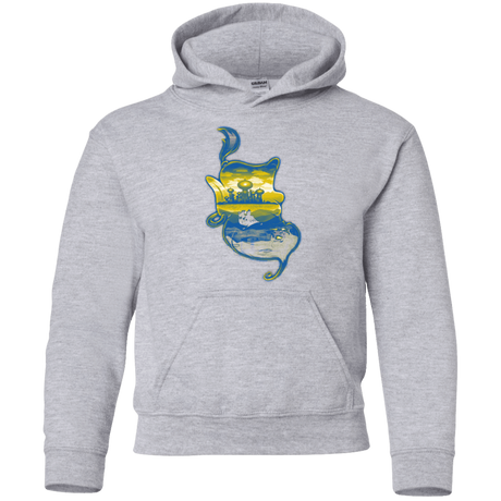 Sweatshirts Sport Grey / YS Aladdin Silhouette Youth Hoodie