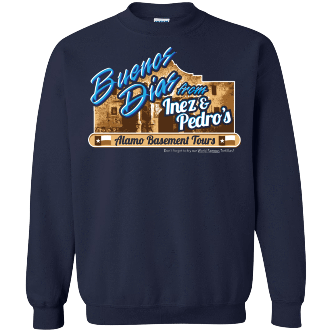 Sweatshirts Navy / Small Alamo Basement Crewneck Sweatshirt