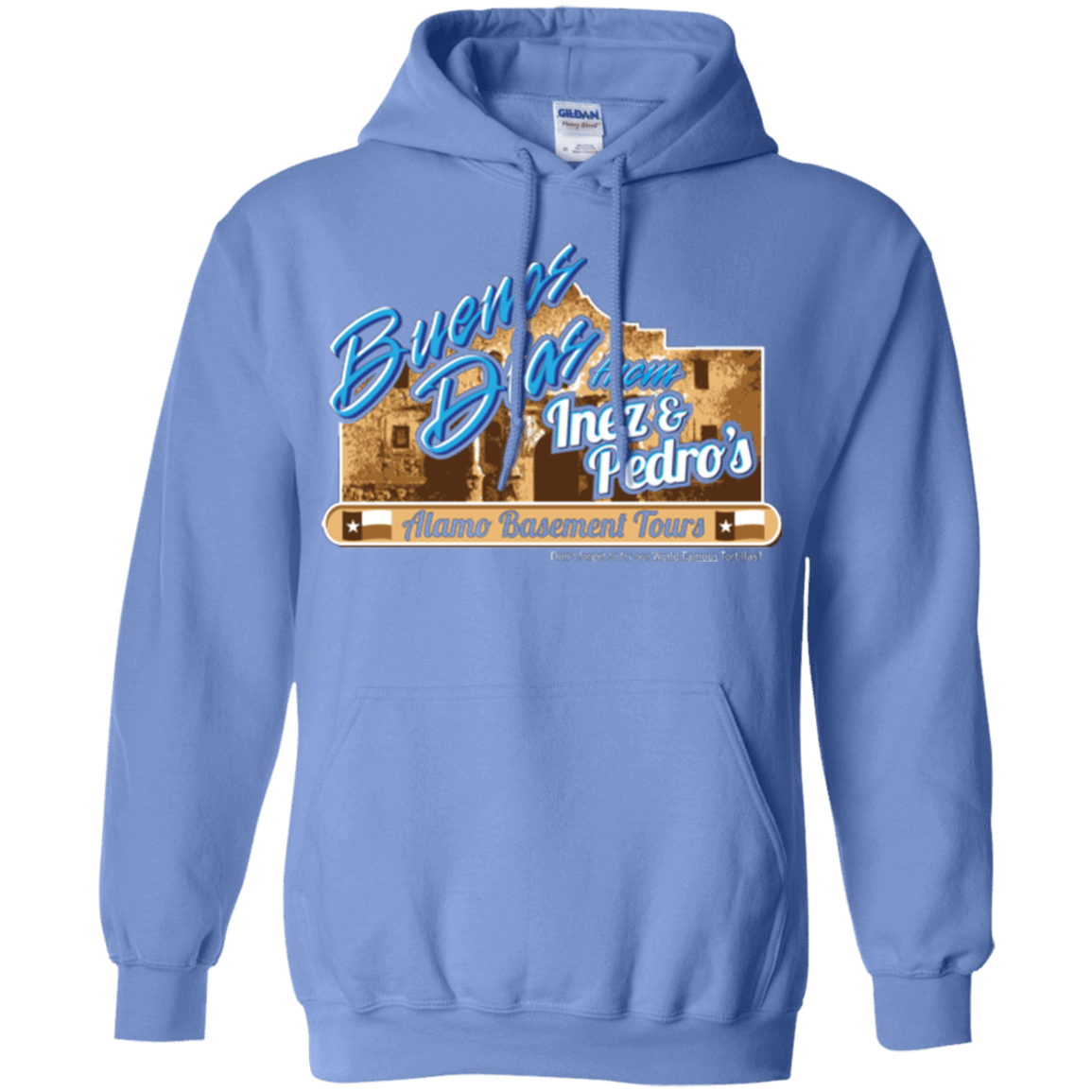 Sweatshirts Carolina Blue / Small Alamo Basement Pullover Hoodie