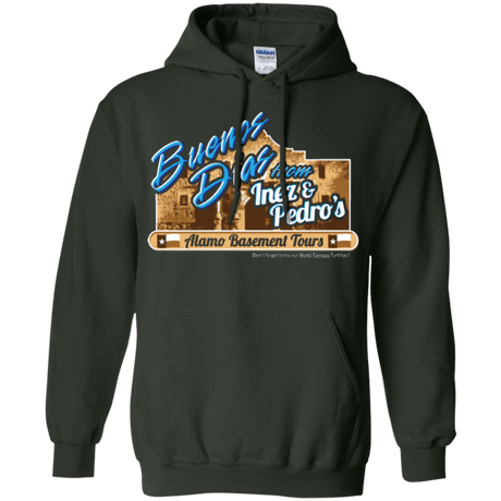 Sweatshirts Forest Green / Small Alamo Basement Pullover Hoodie