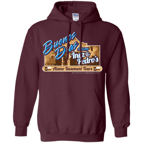 Sweatshirts Maroon / Small Alamo Basement Pullover Hoodie