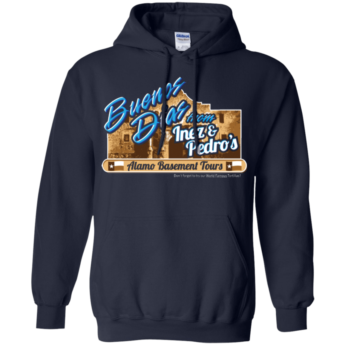 Sweatshirts Navy / Small Alamo Basement Pullover Hoodie