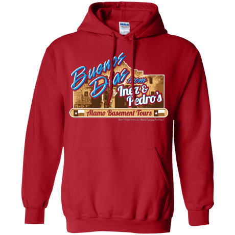 Sweatshirts Red / Small Alamo Basement Pullover Hoodie