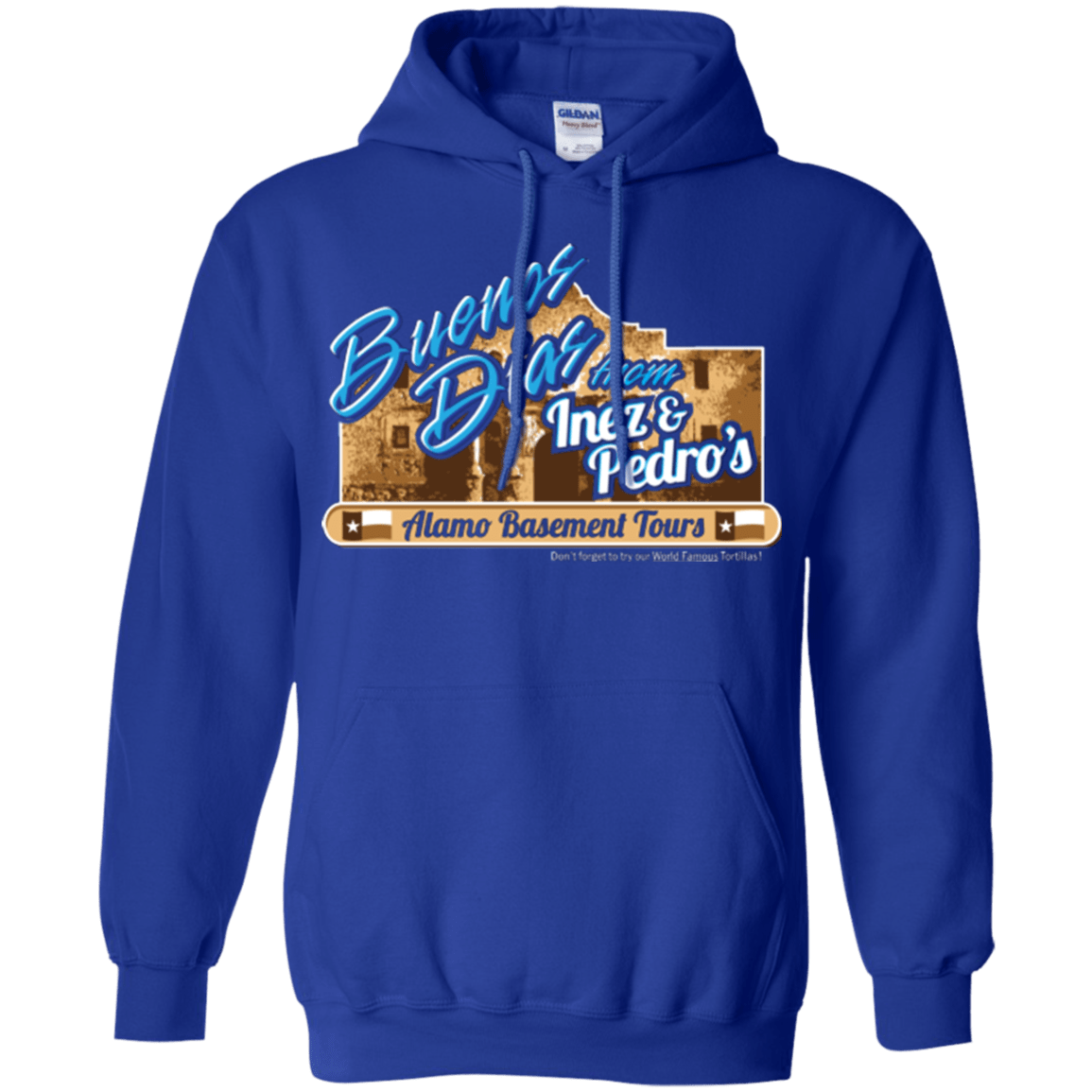 Sweatshirts Royal / Small Alamo Basement Pullover Hoodie