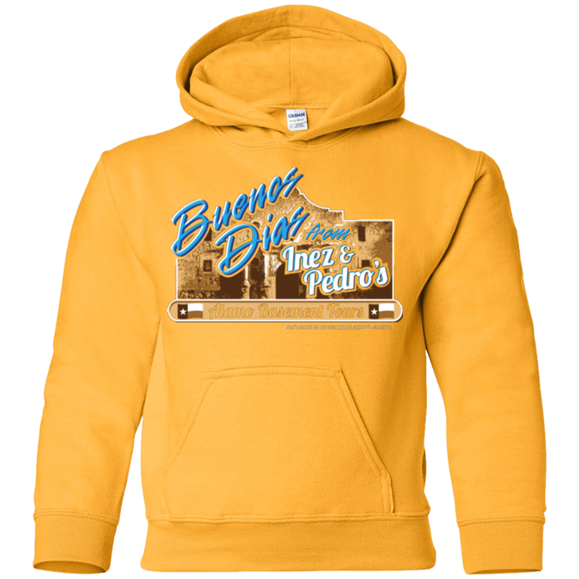 Sweatshirts Gold / YS Alamo Basement Youth Hoodie