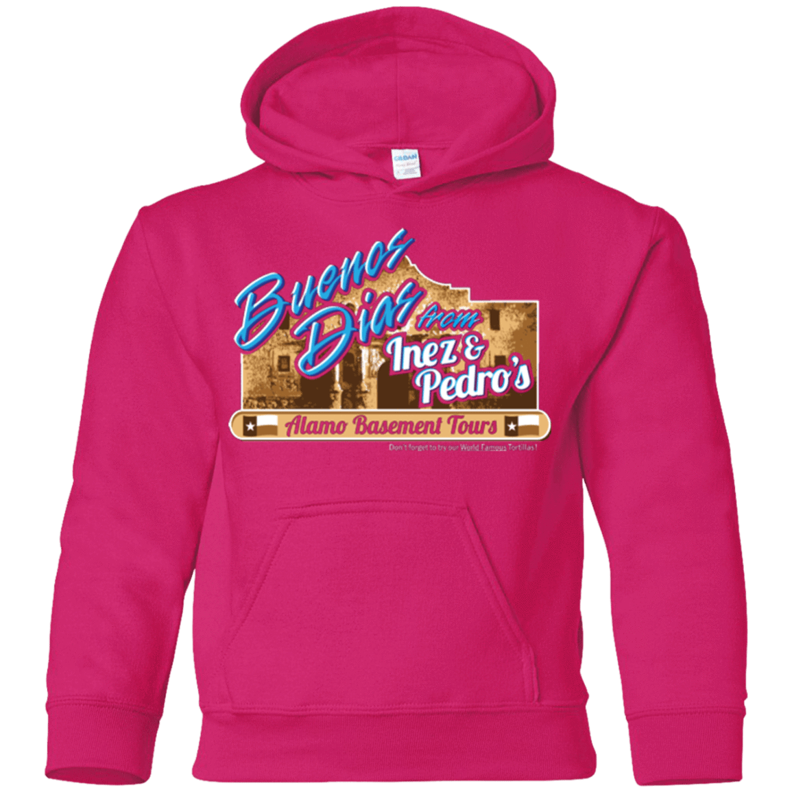 Sweatshirts Heliconia / YS Alamo Basement Youth Hoodie