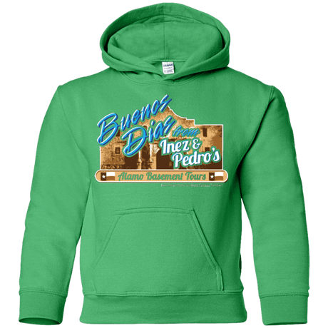 Sweatshirts Irish Green / YS Alamo Basement Youth Hoodie