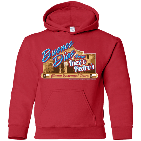 Sweatshirts Red / YS Alamo Basement Youth Hoodie