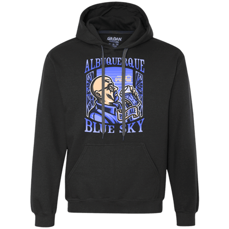 Sweatshirts Black / Small Albuquerque Blue Sky Premium Fleece Hoodie