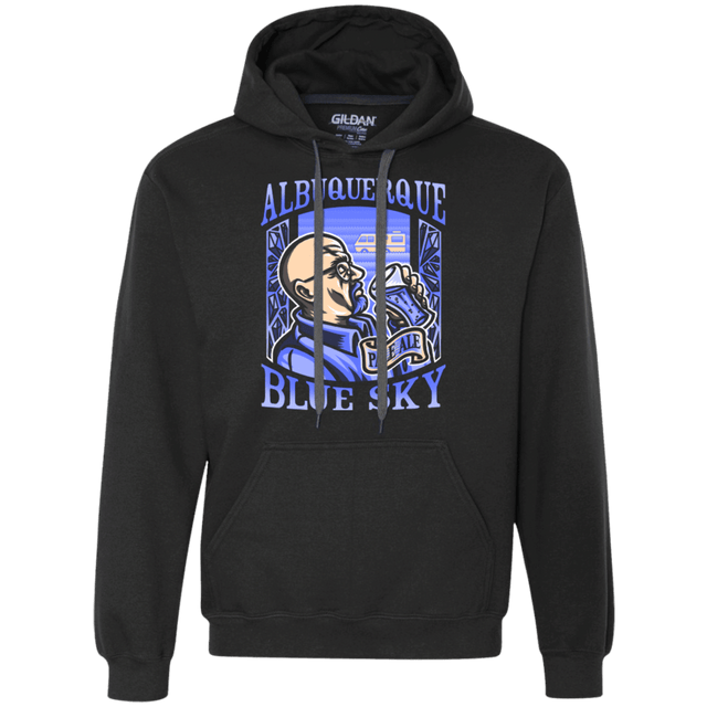 Sweatshirts Black / Small Albuquerque Blue Sky Premium Fleece Hoodie