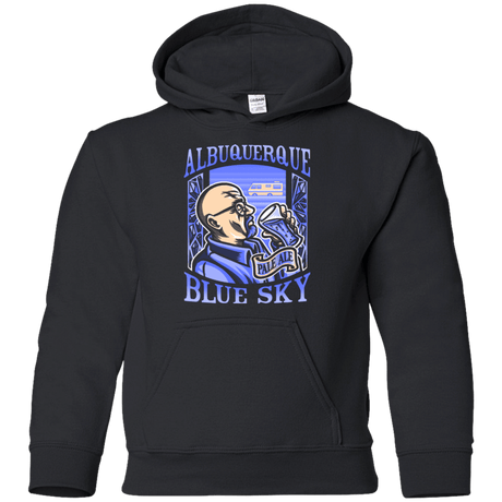 Sweatshirts Black / YS Albuquerque Blue Sky Youth Hoodie