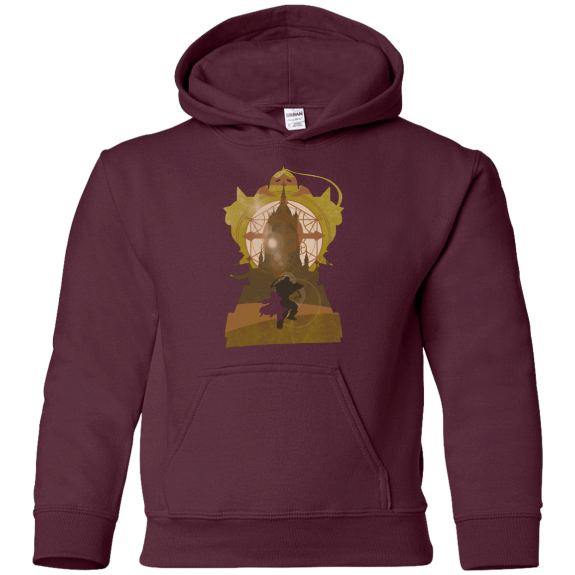 Sweatshirts Maroon / YS Alchemy Fate Youth Hoodie
