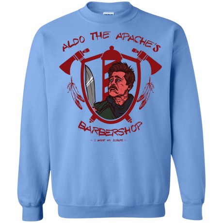 Sweatshirts Carolina Blue / Small Aldos Barber Shop Crewneck Sweatshirt