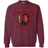 Sweatshirts Maroon / Small Aldos Barber Shop Crewneck Sweatshirt