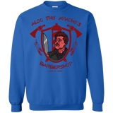 Sweatshirts Royal / Small Aldos Barber Shop Crewneck Sweatshirt