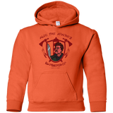 Sweatshirts Orange / YS Aldos Barber Shop Youth Hoodie