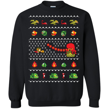 Sweatshirts Black / Small Alex Kidd In Christmas World Crewneck Sweatshirt
