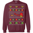Sweatshirts Maroon / Small Alex Kidd In Christmas World Crewneck Sweatshirt