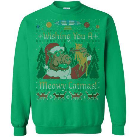 Sweatshirts Irish Green / Small ALF SWEATER Crewneck Sweatshirt