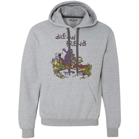 Sweatshirts Sport Grey / Small Alice and Friends Premium Fleece Hoodie