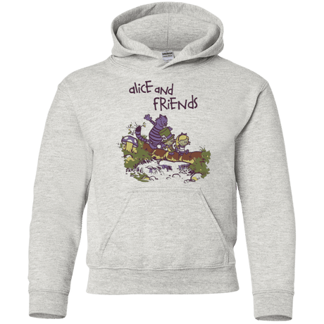 Sweatshirts Ash / YS Alice and Friends Youth Hoodie