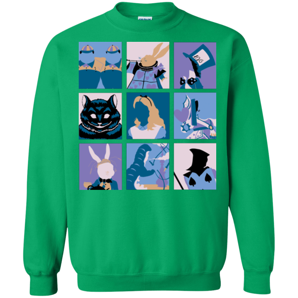 Sweatshirts Irish Green / Small Alice Pop Crewneck Sweatshirt
