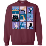 Sweatshirts Maroon / Small Alice Pop Crewneck Sweatshirt