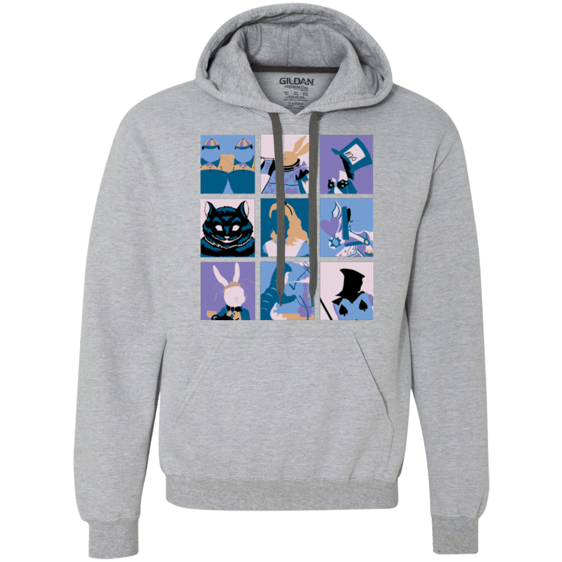 Sweatshirts Sport Grey / Small Alice Pop Premium Fleece Hoodie