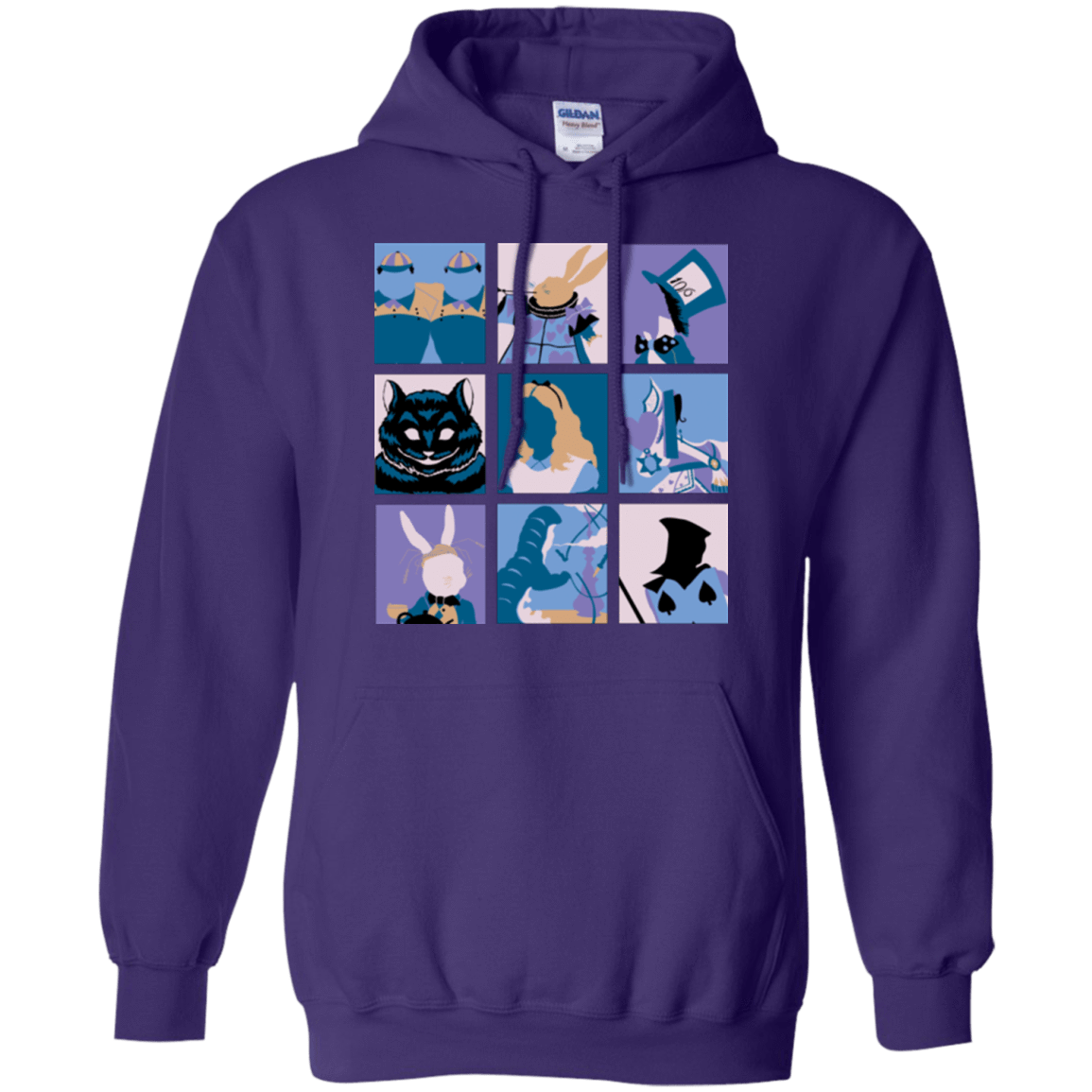 Sweatshirts Purple / Small Alice Pop Pullover Hoodie