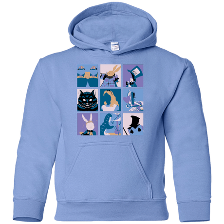 Sweatshirts Carolina Blue / YS Alice Pop Youth Hoodie