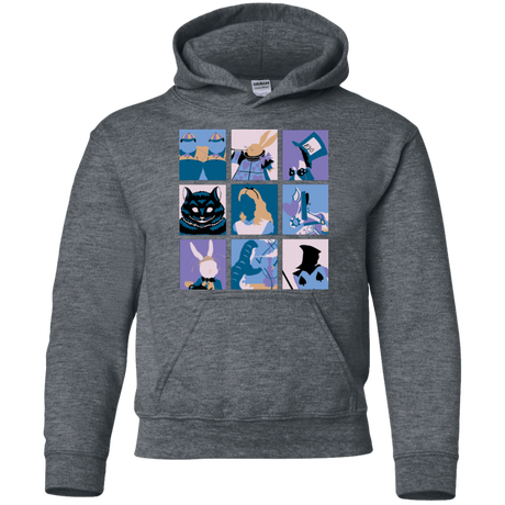 Sweatshirts Dark Heather / YS Alice Pop Youth Hoodie