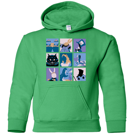 Sweatshirts Irish Green / YS Alice Pop Youth Hoodie