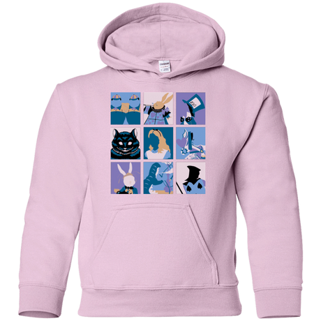 Sweatshirts Light Pink / YS Alice Pop Youth Hoodie