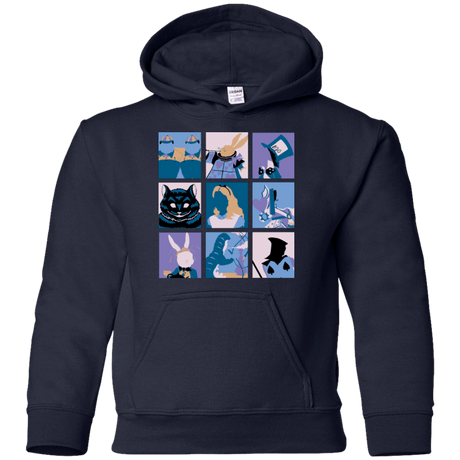 Sweatshirts Navy / YS Alice Pop Youth Hoodie