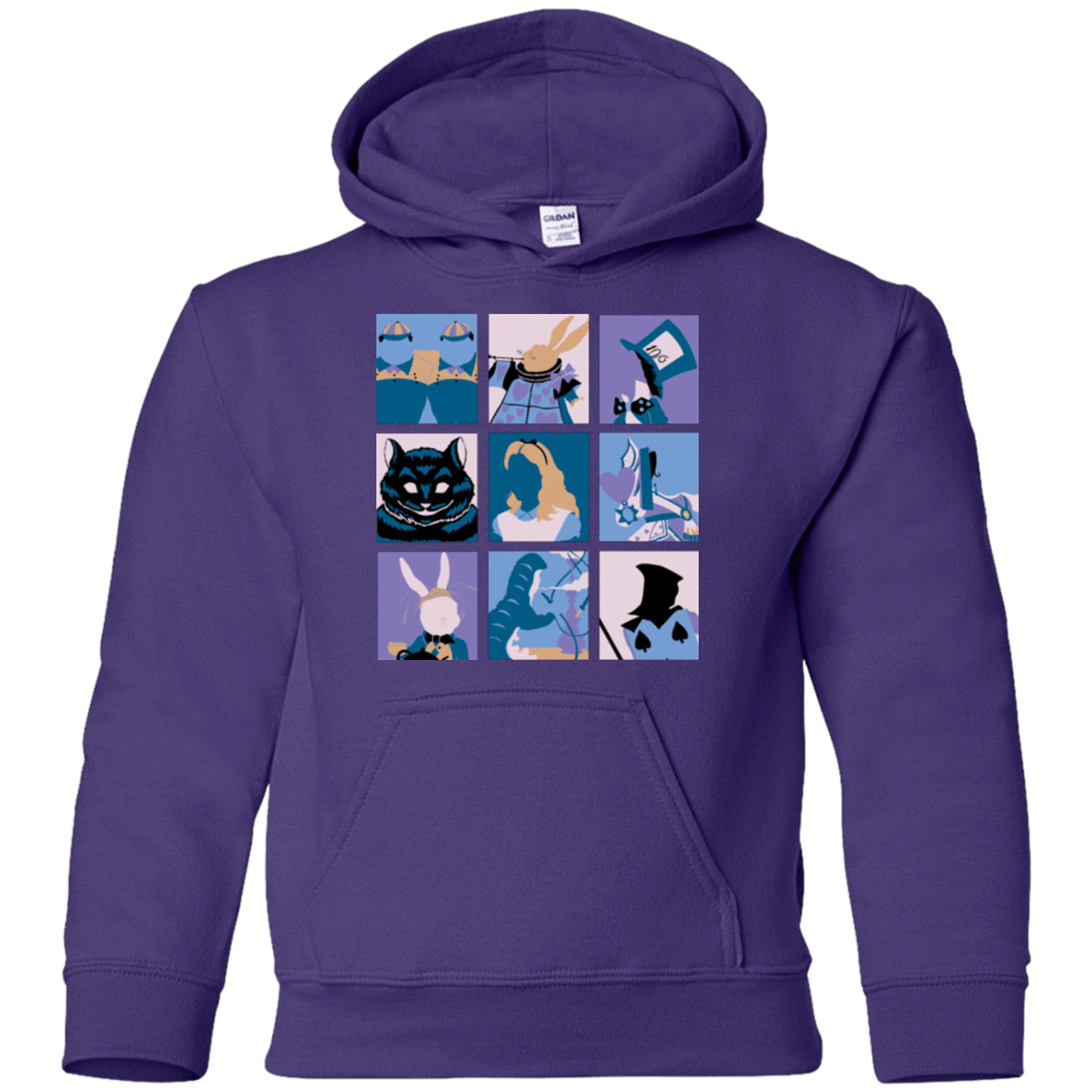 Sweatshirts Purple / YS Alice Pop Youth Hoodie