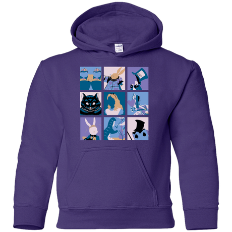 Sweatshirts Purple / YS Alice Pop Youth Hoodie