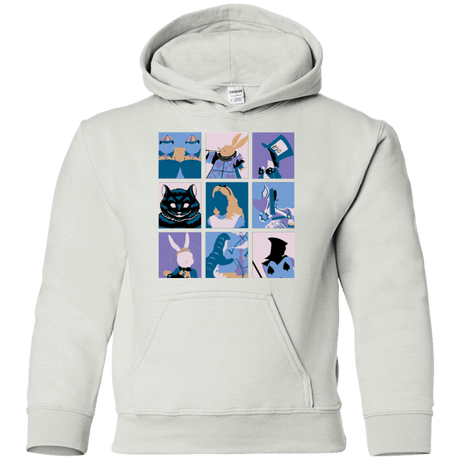 Sweatshirts White / YS Alice Pop Youth Hoodie