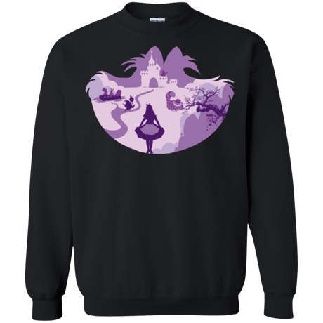 Sweatshirts Black / Small Alice Portrait Pop Crewneck Sweatshirt
