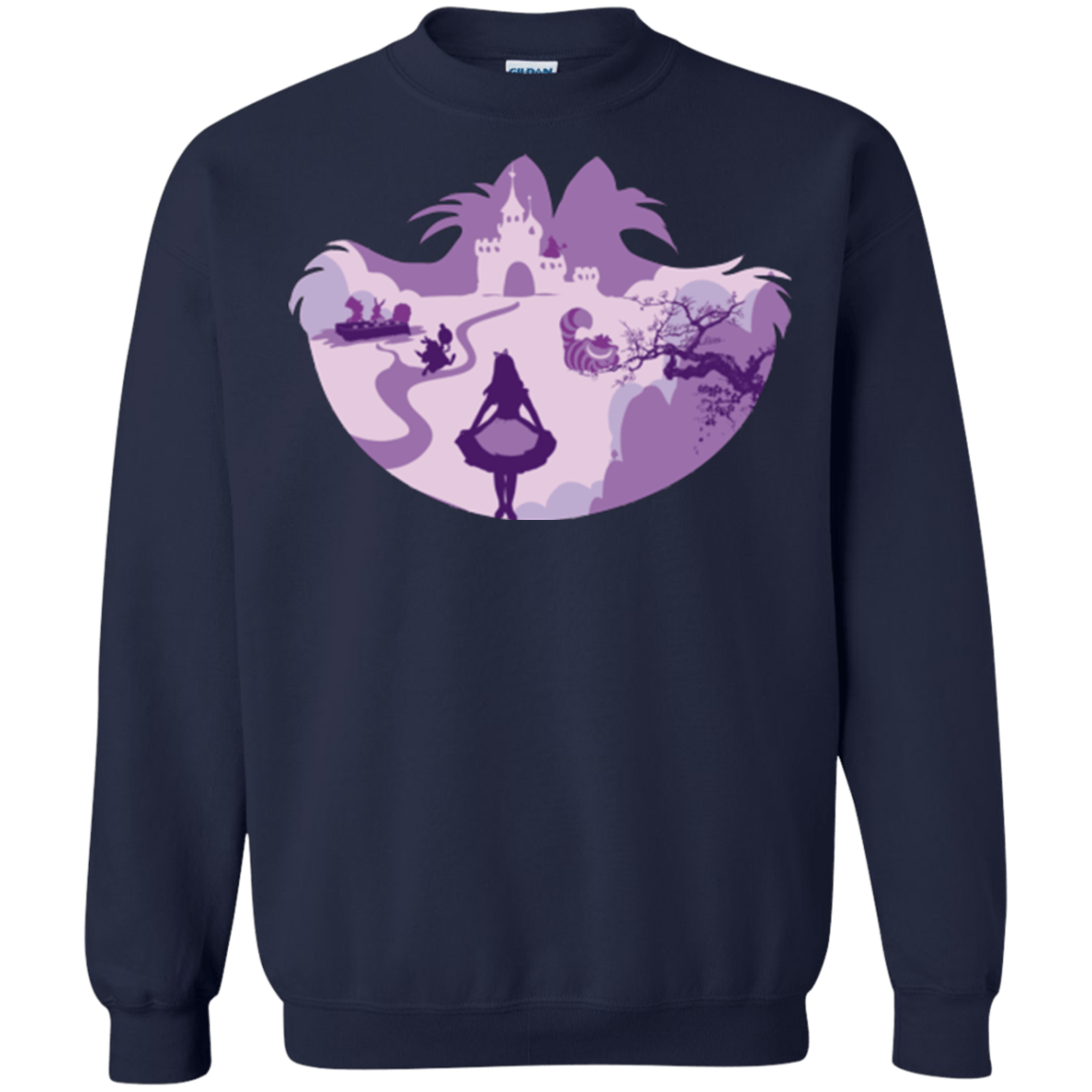Sweatshirts Navy / Small Alice Portrait Pop Crewneck Sweatshirt