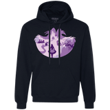 Sweatshirts Navy / Small Alice Portrait Pop Premium Fleece Hoodie