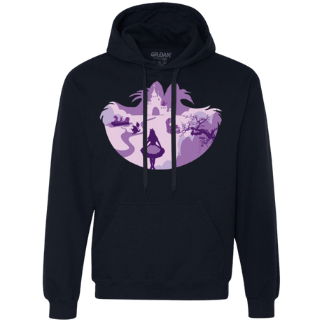 Sweatshirts Navy / Small Alice Portrait Pop Premium Fleece Hoodie