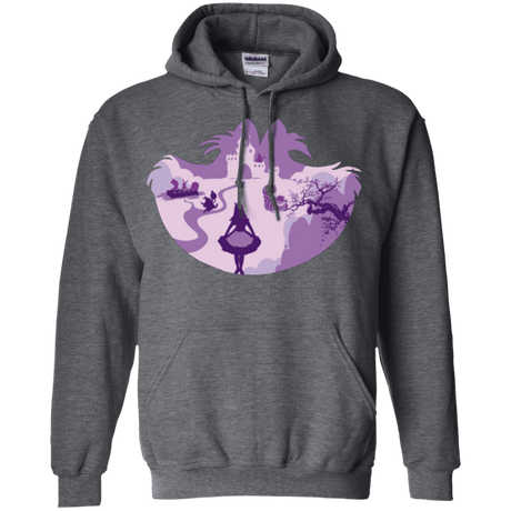 Sweatshirts Dark Heather / Small Alice Portrait Pop Pullover Hoodie