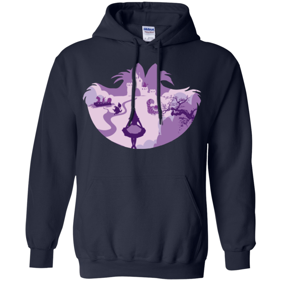Sweatshirts Navy / Small Alice Portrait Pop Pullover Hoodie