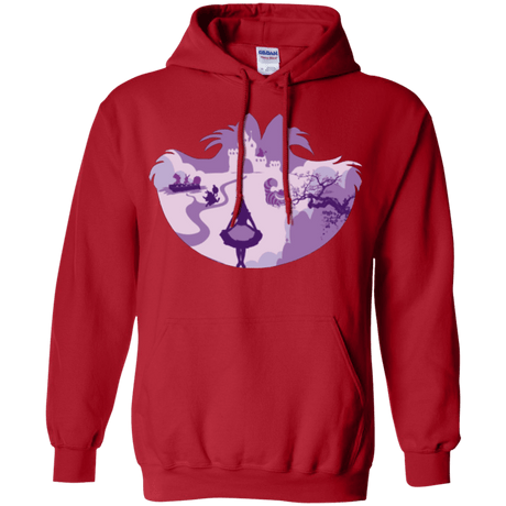 Sweatshirts Red / Small Alice Portrait Pop Pullover Hoodie
